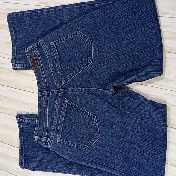 Riders by Lee Straight Leg Blue Jeans Size 6 Petite - Picture 3 of 16